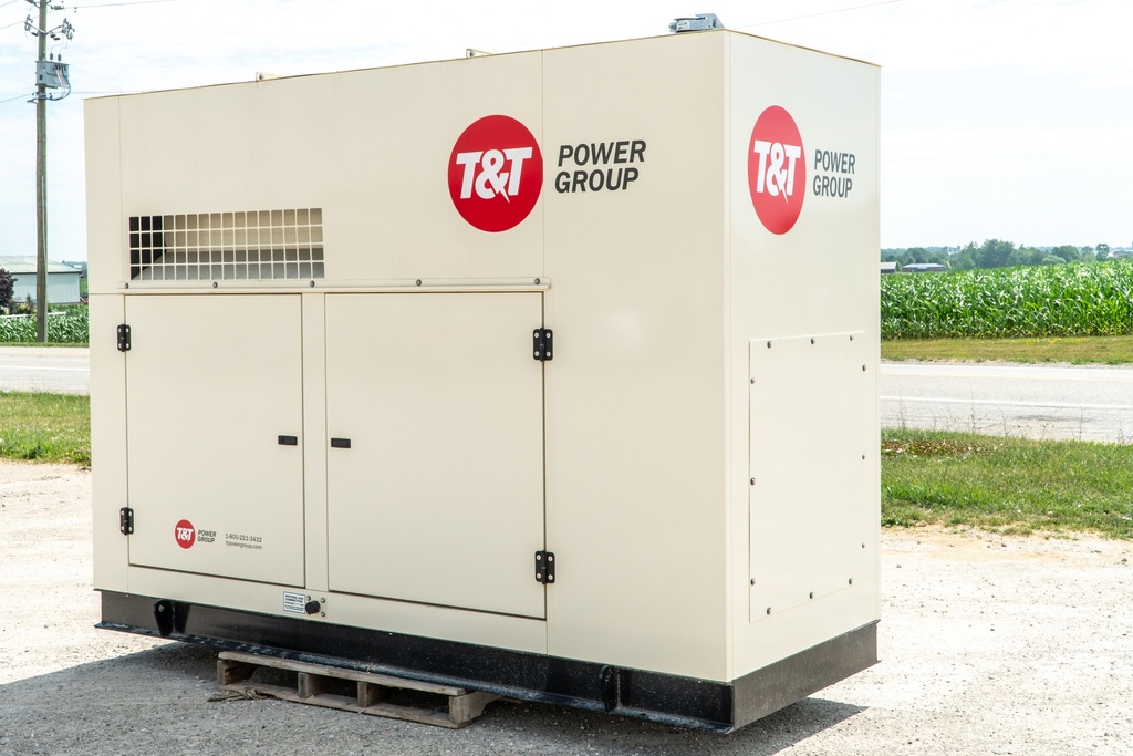 Natural gas shop standby generator